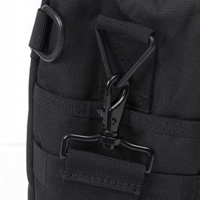 img 2 attached to 🎒 Seibertron Pro-Multifunction Shoulder Messenger Bag - Ideal for 17.3" Laptops, Sleek Black Design