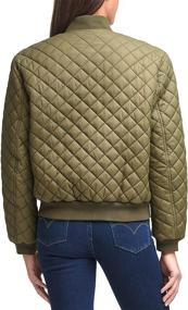 img 3 attached to Levis Womens Diamond Quilted X Large Women's Clothing in Coats, Jackets & Vests
