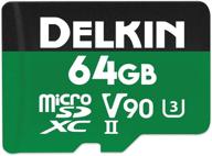 💪 обзор карты памяти delkin devices 64gb power microsdxc uhs-ii (v90) логотип