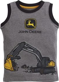 img 1 attached to John Deere Boys Heather Grey Tops, Tees & Shirts – Boys' Clothing for Enhanced SEO