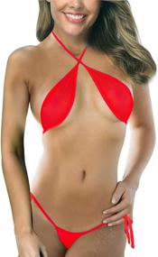 img 2 attached to SHERRYLO Bikini Bikinis Through Bathing Women's Clothing