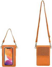 img 2 attached to 👜 Stylish & Practical Emoin Lightweight Leather Crossbody Bags for Women, with Complimentary Wallets!