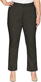 img 1 attached to 👖 Discover Supreme Comfort: Lee Women's Plus-Size Motion Series Total Freedom Pant