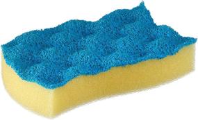 img 1 attached to Vileda Ondattiva Milleusi Colors Sponge Variety Pack - 4 Units, Multicoloured, 13 x 22 x 2.5 cm