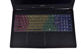 img 1 attached to Keyboard Cover For MSI GS76 GP76 GP65 GL65 GE65 GE75 GL75 GS75 GF75 WS75 WE75 GP75 GT76 GP76 GE76 GE73VR GS73 GT73 GT73VR GE63 GL63 Raider