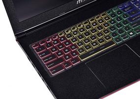 img 4 attached to Keyboard Cover For MSI GS76 GP76 GP65 GL65 GE65 GE75 GL75 GS75 GF75 WS75 WE75 GP75 GT76 GP76 GE76 GE73VR GS73 GT73 GT73VR GE63 GL63 Raider