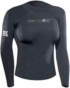 img 2 attached to 🌊 NeoSport Women's XSPAN Long Sleeve Shirt - Your Ultimate Wetsuit for Enhanced Performance