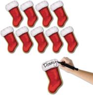 beistle christmas stocking cutouts bundled logo