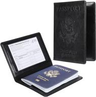 jisoncase passport wallets vaccine leather travel accessories in passport wallets logo