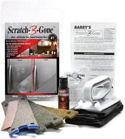 img 4 attached to Barry's Restore It All Products - Scratch-B-Gone Homeowner Kit: The Ultimate Solution to Eliminate Scratches, Rust, Discoloration, and More from Non-Coated Stainless Steel!