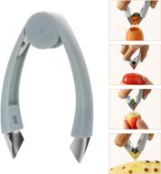 🍓 convenient stainless steel strawberry huller & vegetable stem removal tool - kitchen must-have! logo