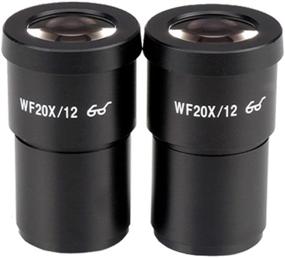 img 1 attached to Улучшите свой опыт просмотра с помощью окуляров AmScope EP20X30E экстремального широкого поля зрения 20X (30 мм).