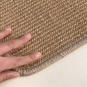 img 2 attached to Diversity World Natural Sisal Cat Scratching Mat: The Ultimate Feline Scratch Solution