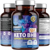 n1n premium keto diet bhb pills - 6 powerful ingredients for natural fat burning, energy boost, enhanced focus, craving management, and metabolism support - 60 caps logo