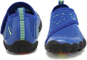 img 3 attached to 👟 Girls' Blue Green Lightweight Comfort Walking Athletic Shoes Size 35: A Perfect Fit!