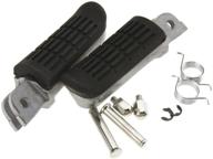 motorcycle foot pegs footrests - compatible with yamaha fjr1300, fz6, fz400, fz1, xj6 logo