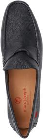 img 1 attached to 👞 The Elegant Charm of MARC JOSEPH NEW YORK Contrast Men's Loafers & Slip-Ons