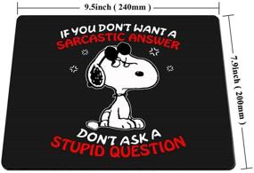 img 1 attached to Lefolen Snoopy Funny Quotes If You Don&#39