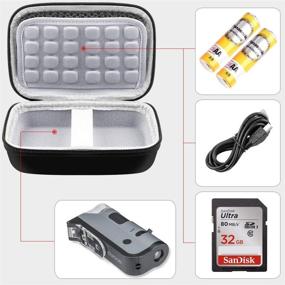 img 2 attached to 🔍 Black Case Only for Carson MicroFlip 100x-250x LED and UV Lighted Pocket Microscope (MP-250 or MP-250MU)