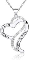 🌹 подарок сестре: браслет лучшей подруги - всегда моя сестра, навсегда моя подруга. браслет с дизайном розового цветка. идеально подходит для сестер, дружбы в ювелирных изделиях. логотип