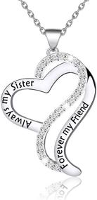 img 4 attached to 🌹 Sister Gift: Best Friend Bracelet - Always My Sister, Forever My Friend. Cuff Bracelet with Rose Flower Design. Perfect for Sisters, Friendship Jewelry.