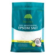 🌴 питательный кокос-лаймовый ультраувлажняющий соль эпсома с маслом ши от tree hut: 3 фунта для необходимого ухода за телом логотип