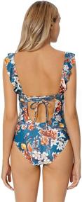 img 3 attached to Soyml Swimsuit Monokini Control Swimwear Women's Clothing in Swimsuits & Cover Ups