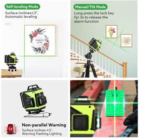 img 1 attached to Seesii Self Leveling Four Plane Horizontal Line Remote