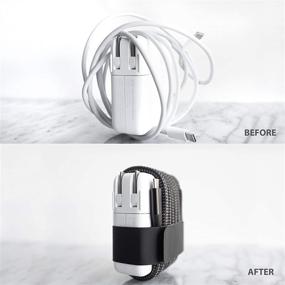 img 3 attached to 💻 Elevation Hub: MacBook Charger with 6ft USB-C Cable, SD Card Reader, USB-A 3.0, USB-C 3.1 Pass Through Power - Enhance Cord Management