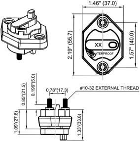 img 1 attached to ZOOKOTO Circuit Breaker Inverter Waterproof