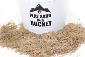 img 3 attached to 🏖️ TERRAFIRMA 1 Gallon Play Sand in a Bucket - 9 lbs - Natural Decorative Real Sand for Interior Decorations, Vase Filler, and Sand Crafts