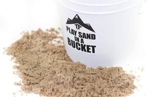 img 2 attached to 🏖️ TERRAFIRMA 1 Gallon Play Sand in a Bucket - 9 lbs - Natural Decorative Real Sand for Interior Decorations, Vase Filler, and Sand Crafts