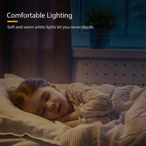 img 1 attached to 🌙 Lyridz LED Night Light [Upgrade]: Auto Motion Sensor, 3 Modes, Adjustable Brightness, Compact Size - Perfect for Hallways, Stairs, Bedroom, Kitchen! | 6-Pack