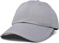 dalix baseball cap dad hat 100% cotton adjustable blank unstructured soft - men women logo