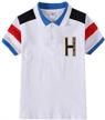 sleeve shirts toddler school uniform boys' clothing in tops, tees & shirts logo