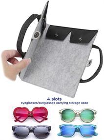 img 2 attached to JAVOedge Organizer Eyeglass Sunglass Enclosure