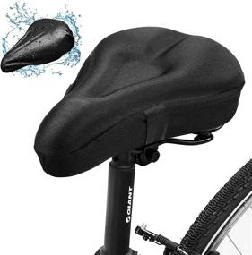 Large Gel Bike Seat Cover, Wide Soft Bike Seat Cushion for Peloton Bike, Exercise  Bike Seat Cover for Men Comfort Fits Cruiser and Stationary Bikes, Indoor  Cycling 