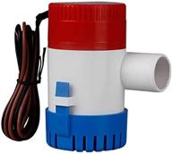 💧 st!giantman submersible boat bilge water pump 12v - high capacity marine electric bilge pump for ponds, pools, spas, boat caravan rv - silent and reliable логотип
