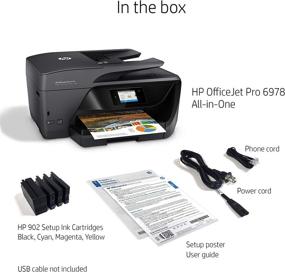img 1 attached to 🖨️ Renewed HP OfficeJet Pro 6978 All-in-One Wireless Printer: Mobile Printing, Instant Ink & Amazon Dash Replenishment Ready - T0F29A