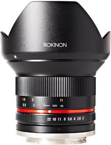 img 4 attached to 📸 Rokinon RK12M-M 12mm F2.0 NCS CS Ultra Wide Angle Fixed Lens for Canon EF-M Mount Compact System Cameras - Black