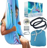 🪂 zuly sensory swing indoor and outdoor - compression swing for sensory needs - ceiling swing for kids and adults - cocoon swing - special needs swing for autism, adhd, and spd логотип