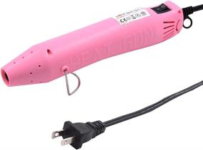 img 4 attached to 🔥 Mofa Resin Heat Gun: Powerful 300W Hot Air Gun for Crafting, Acrylic Paint Drying & Multi-Purpose Electric Heating - 6.6ft Cable - Pink