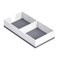 premium amazon basics sticky note holder in sleek grey and white design logo