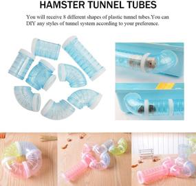 img 2 attached to 🐹 Interactive DIY Hamster Tunnel Tube Toy: Exciting Playground for Small Pets - Mouse, Hamster, and More!