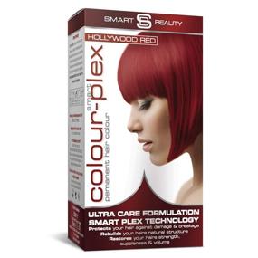 img 4 attached to 🌺 PPD-Free Hollywood Red Hair Dye Kit with Smart Plex Technology - Vegan & Cruelty-Free Permanent Red Hair Color by Smart Beauty+