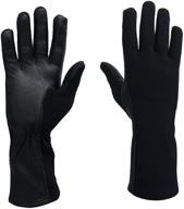 ✈️ aviator occupational health & safety products: flight gloves - military leather ppe логотип