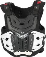 🔒 leatt 4.5 chest protector pro adult black: premium body armour for ultimate protection logo