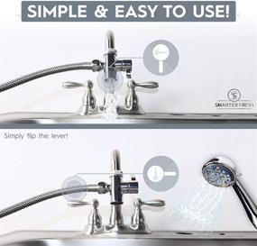 img 1 attached to 🔧 Enhance your Kitchen Experience with the SmarterFresh Sink Sprayer Rinser Set