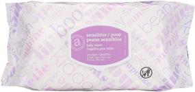 img 3 attached to 👶 720 Count Flip-Top Packs of Amazon Elements Sensitive Baby Wipes