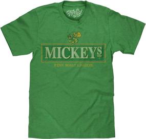 img 4 attached to 🐭 Mickey's Liquor T-Shirt by Tee Luv: Flaunt Your Disney Style with Vintage Mickey Design!
